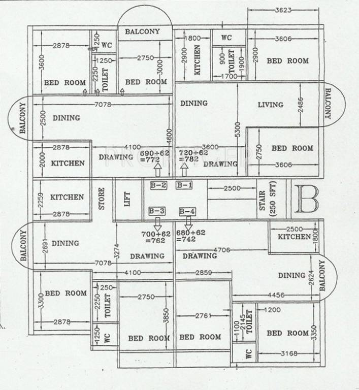 Images for Cluster Plan of Vibgyor Kings Hut