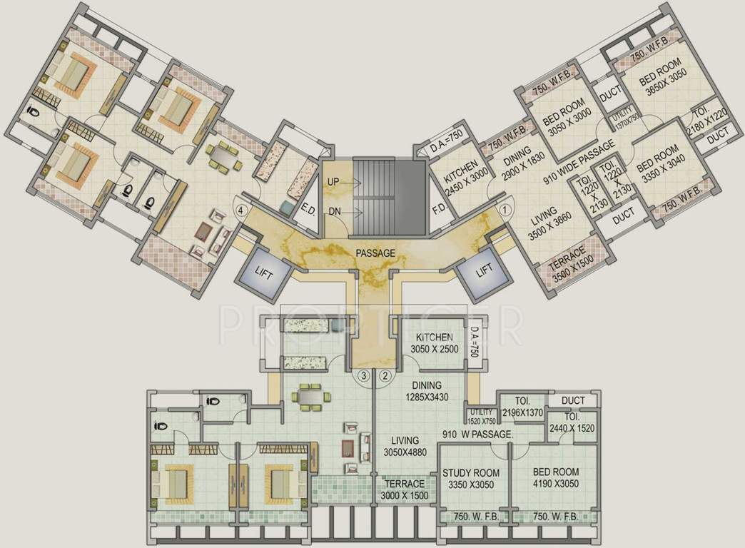 sai saakshaat Images for Cluster Plan of Concrete Sai Saakshaat