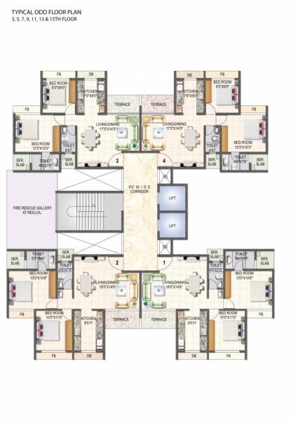 Daffodils Cluster Plan daffodils Daffodils Cluster Plan