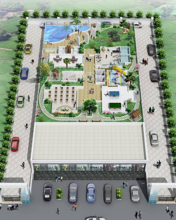 Images for Cluster Plan of Swaraj Daffodils