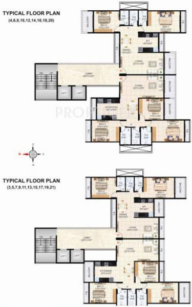 Images for Cluster Plan of Krishna Tower tower Images for Cluster Plan of Krishna Tower