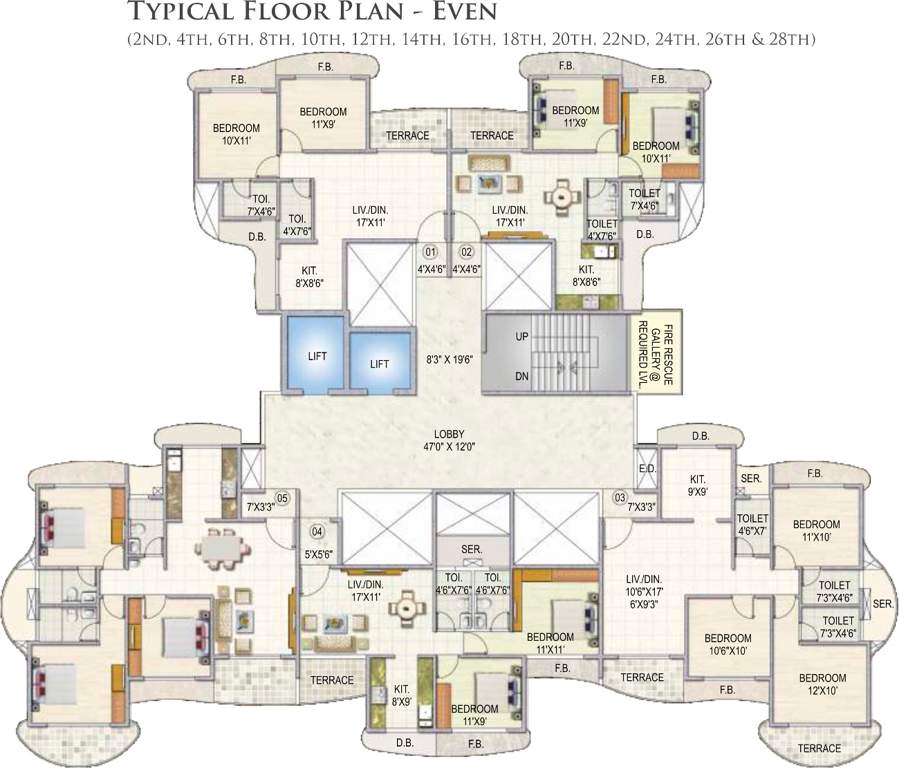  sai spring Images for Cluster Plan of Paradise Sai Spring