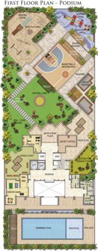  sai-spring Images for Cluster Plan of Paradise Sai Spring