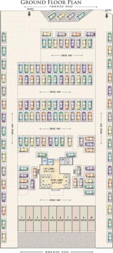  sai-spring Images for Cluster Plan of Paradise Sai Spring