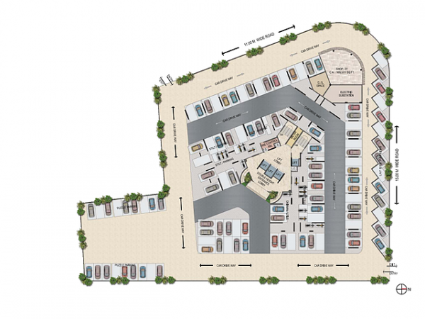 masterPlan of Paradise Sai Spring