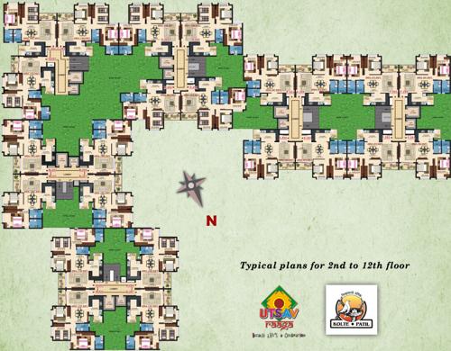 Images for Cluster Plan of Kolte Patil Raaga raaga Images for Cluster Plan of Kolte Patil Raaga