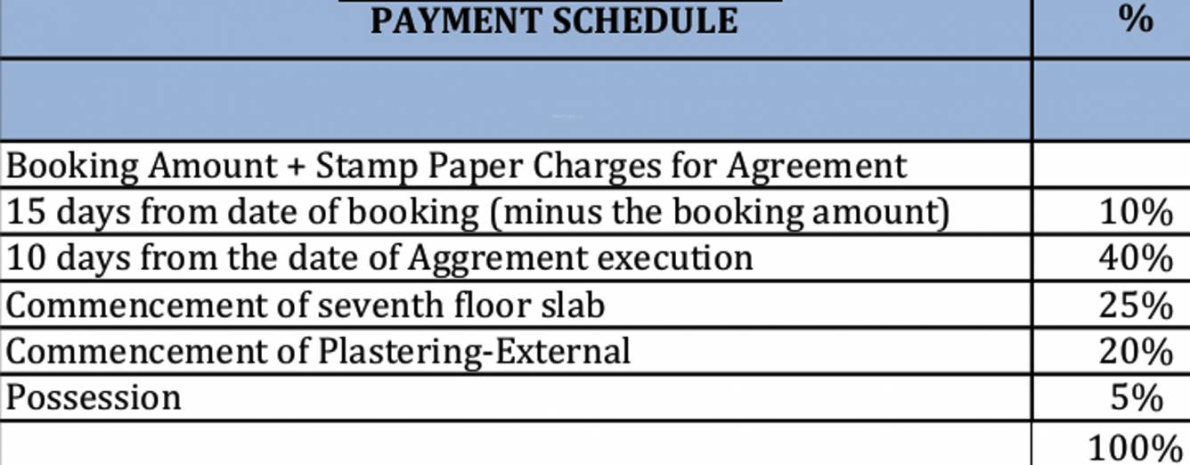 raaga Time Linked Payment (TLP) Payment Plan