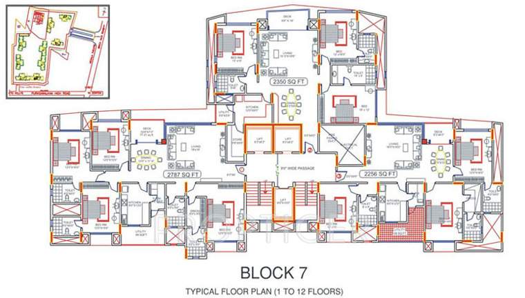 lumbini square Images for Cluster Plan of TVH Lumbini Square