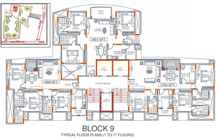  lumbini-square Images for Cluster Plan of TVH Lumbini Square