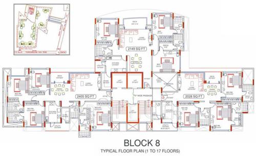  lumbini-square Images for Cluster Plan of TVH Lumbini Square