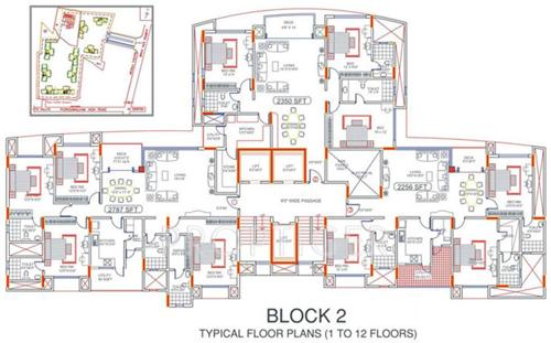  lumbini-square Images for Cluster Plan of TVH Lumbini Square