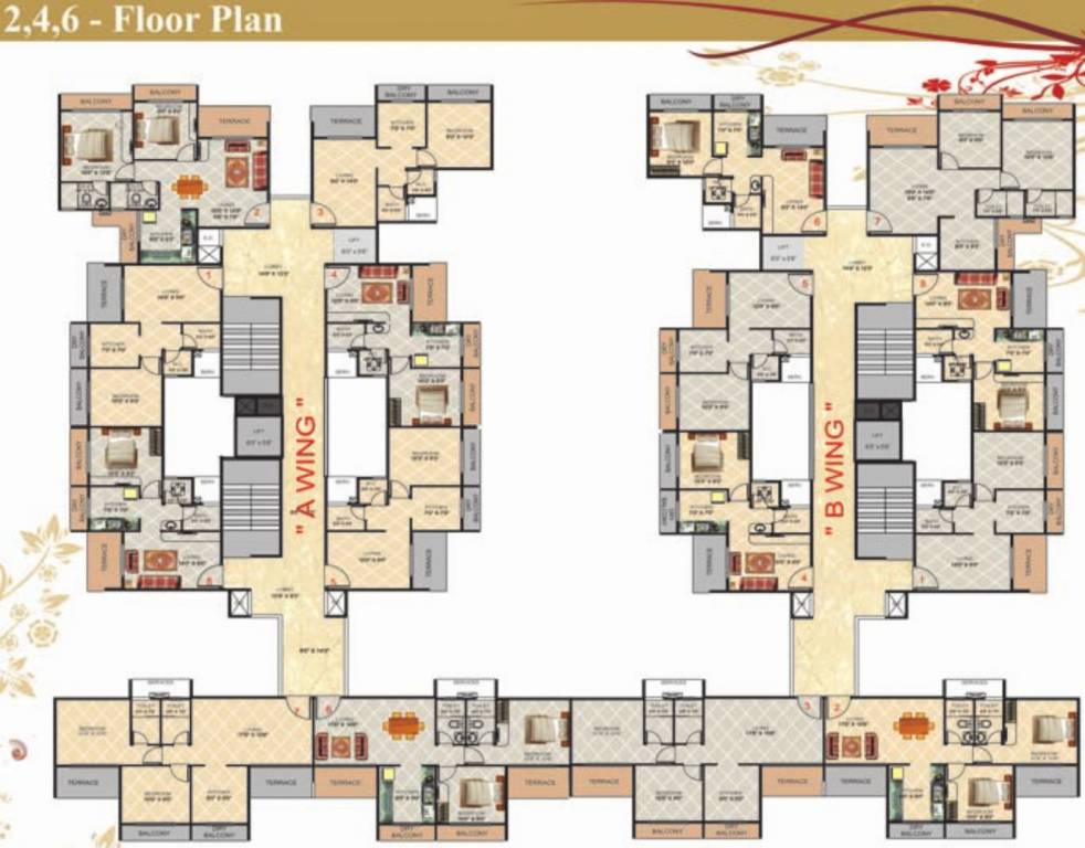 Images for Cluster Plan of Gami Group Radha Krishna Complex