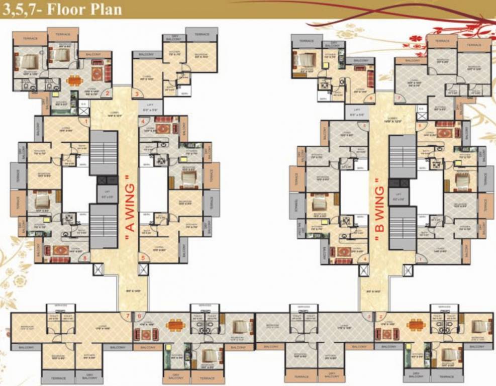 Images for Cluster Plan of Gami Group Radha Krishna Complex