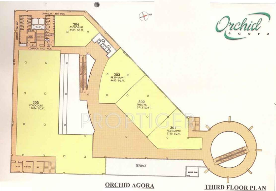  agora shops Images for Cluster Plan of Vipul Agora Shops