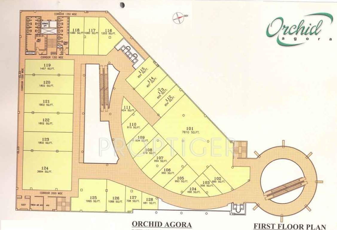  agora shops Images for Cluster Plan of Vipul Agora Shops