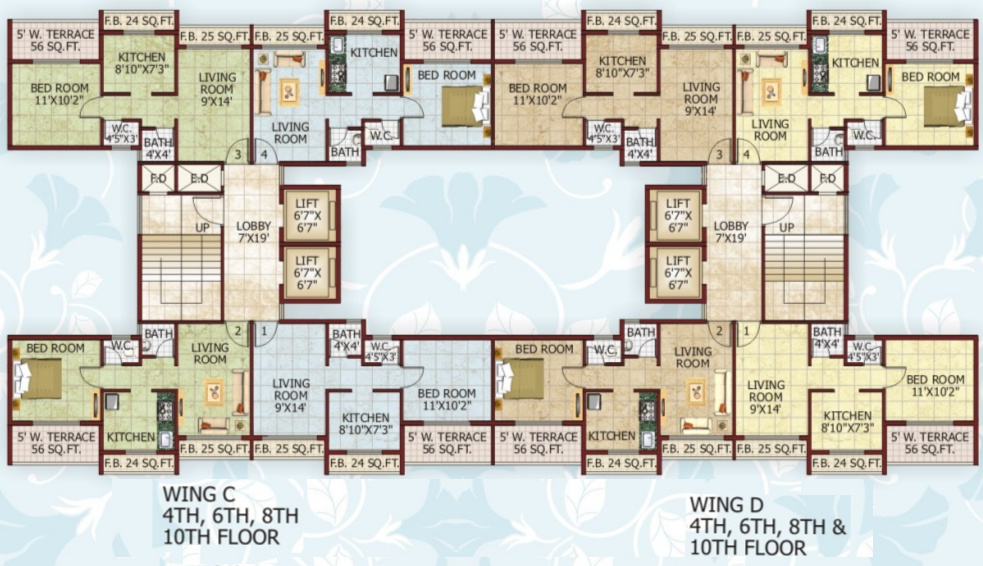 Images for Cluster Plan of Swaraj Kingston