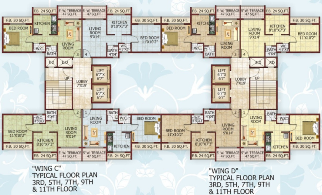 Images for Cluster Plan of Swaraj Kingston