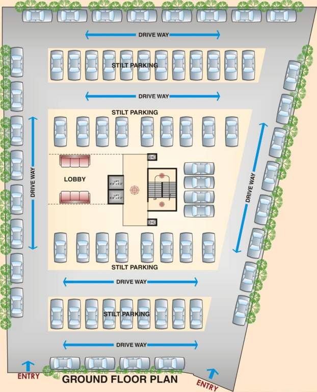 Images for Cluster Plan of Juhi Bhumika Residency