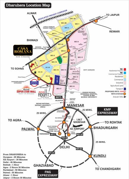 Location Plan aravali-heights Location Plan
