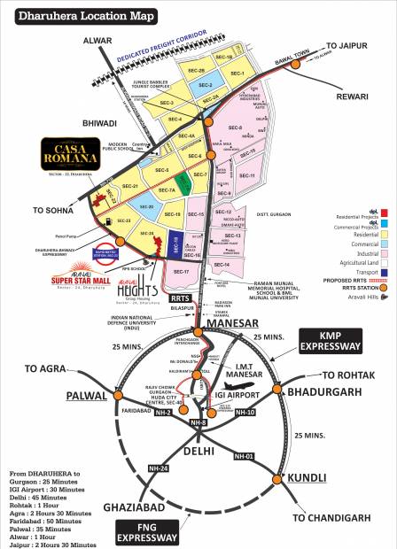 Images for Location Plan of Dwarkadhish Aravali Heights