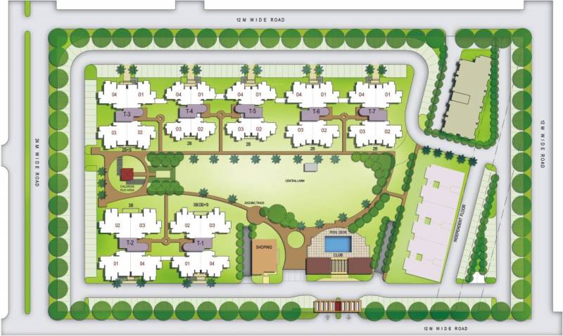 Images for Layout Plan of Bestech Park View Delight