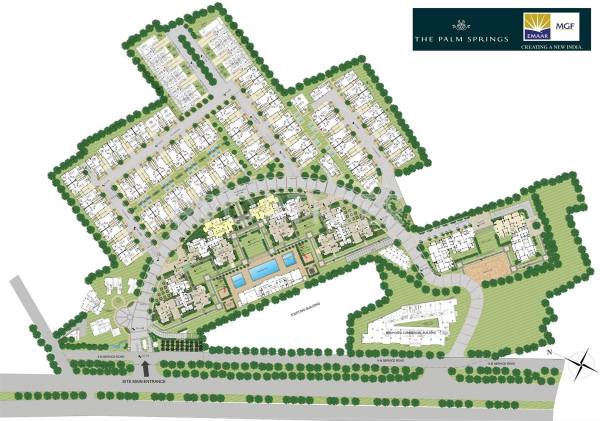 Images for Master Plan of Emaar The Palm Springs Villa Images for Master Plan of Emaar The Palm Springs Villa