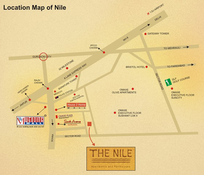 Images for Location Plan of Omaxe The Nile