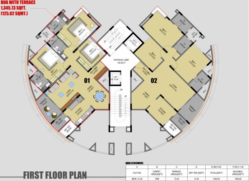  crest-avenue Images for Cluster Plan of Kirti Crest Avenue