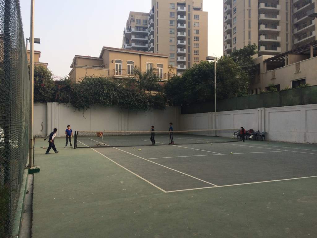 the belaire Badminton Court