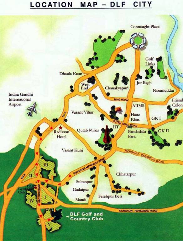 Images for Location Plan of DLF Princeton Estate