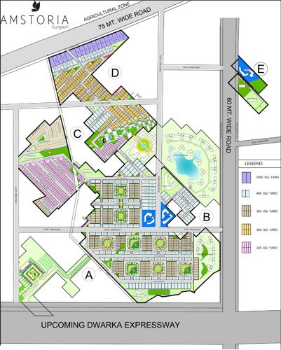 Images for Master Plan of BPTP Amstoria Lutyens Plots