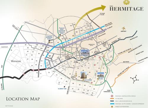  the-hermitage Images for Location Plan of Satya The Hermitage