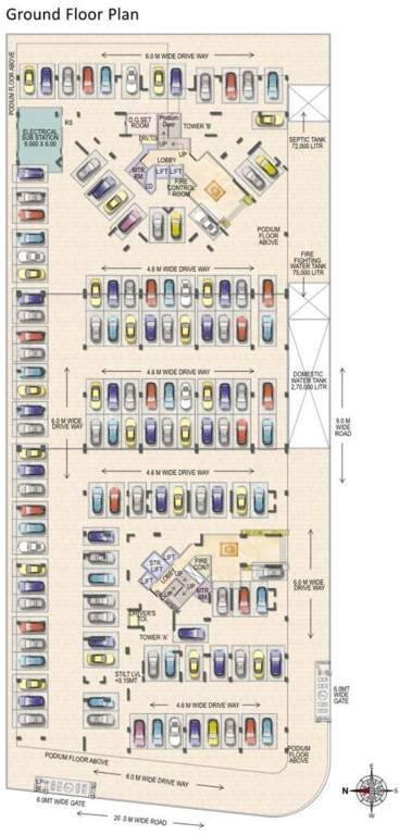  valencia Images for Cluster Plan of Akshar Developers Valencia