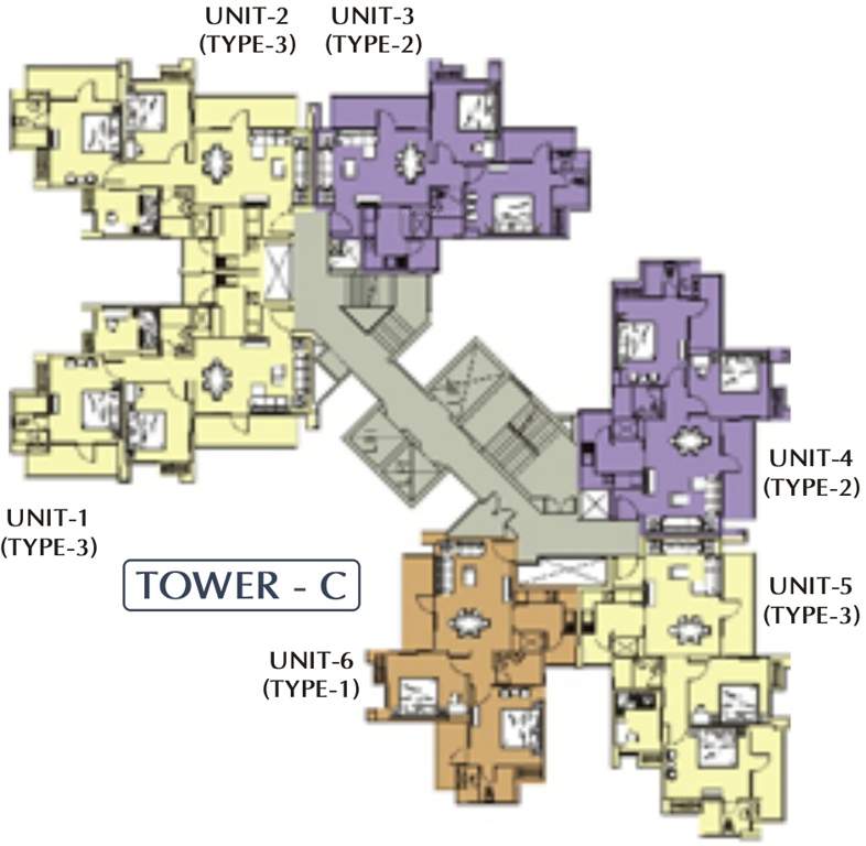  residency Images for Cluster Plan of RG Residency