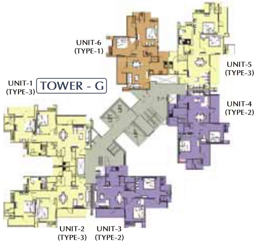  residency Images for Cluster Plan of RG Residency