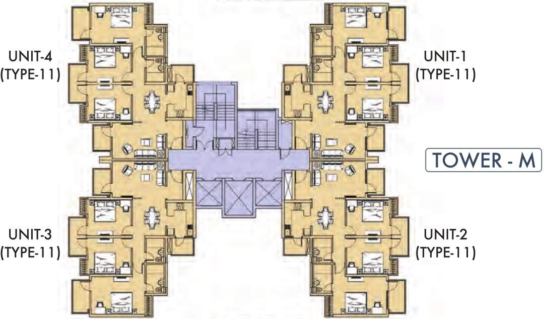  residency Images for Cluster Plan of RG Residency