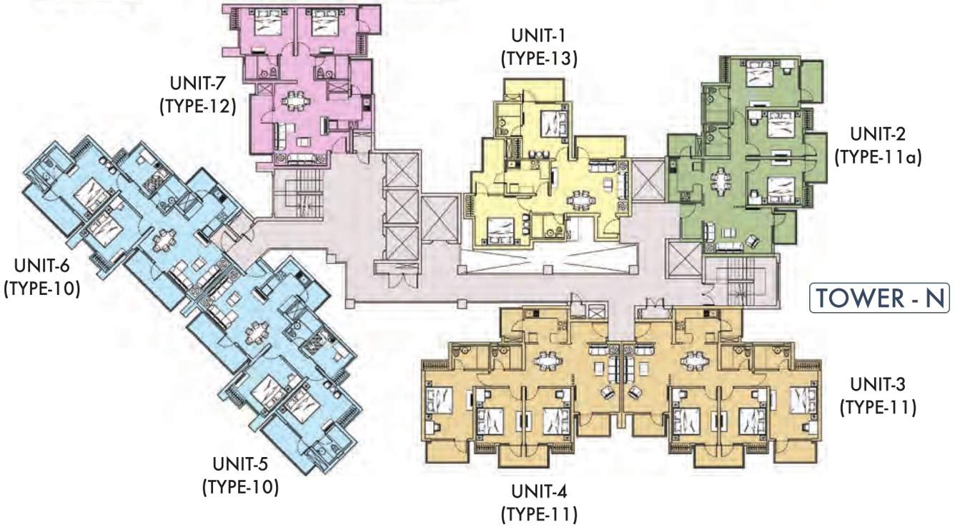  residency Images for Cluster Plan of RG Residency