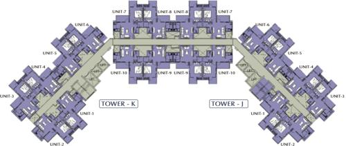 Images for Cluster Plan of RG Residency residency Images for Cluster Plan of RG Residency
