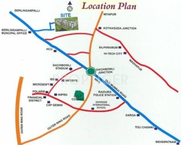 Images for Location Plan of Maruthi Sri Maaruthi Nivas