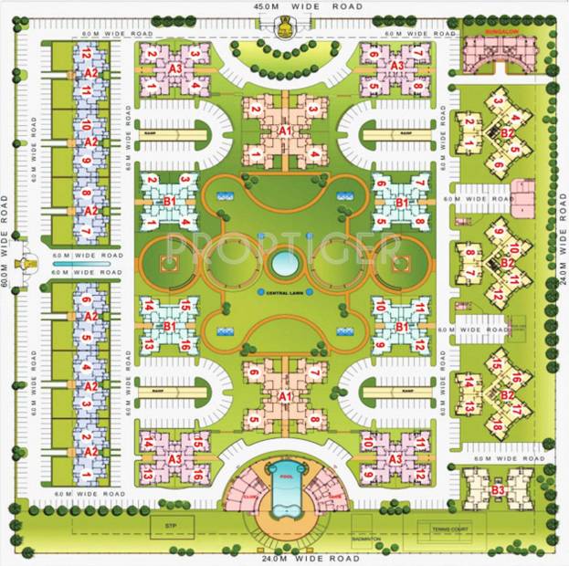 Images for Site Plan of Purvanchal Silver City 2