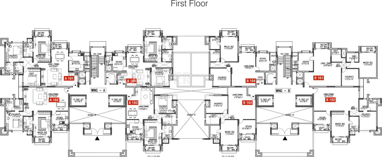 Images for Cluster Plan of Godrej Woodsman Estate