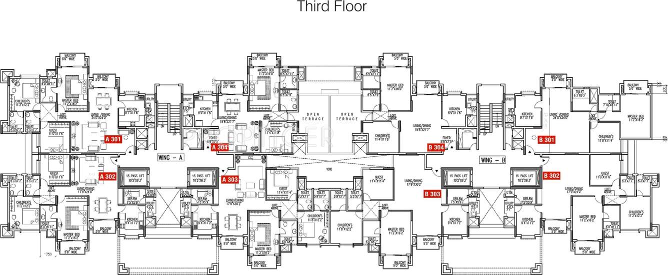 Images for Cluster Plan of Godrej Woodsman Estate