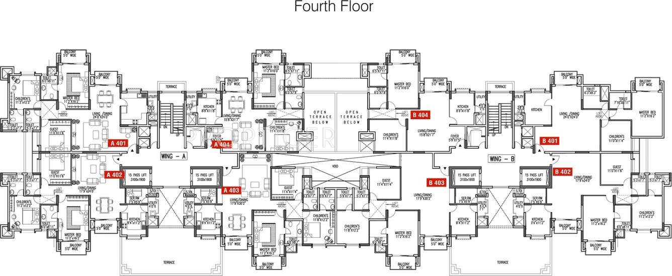 Images for Cluster Plan of Godrej Woodsman Estate