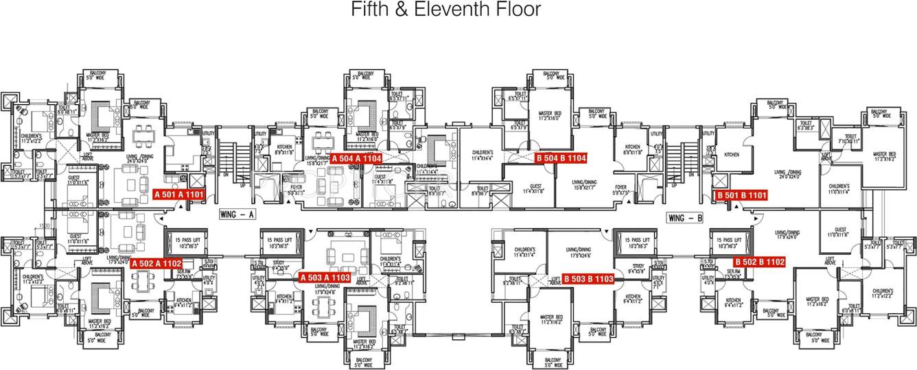 Images for Cluster Plan of Godrej Woodsman Estate