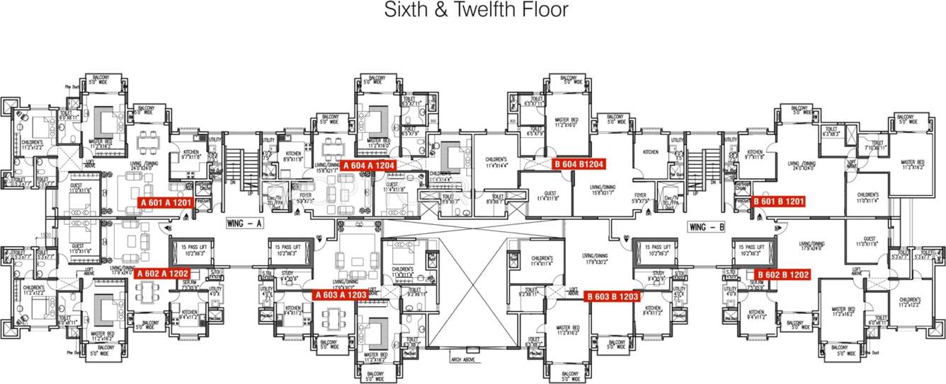Images for Cluster Plan of Godrej Woodsman Estate