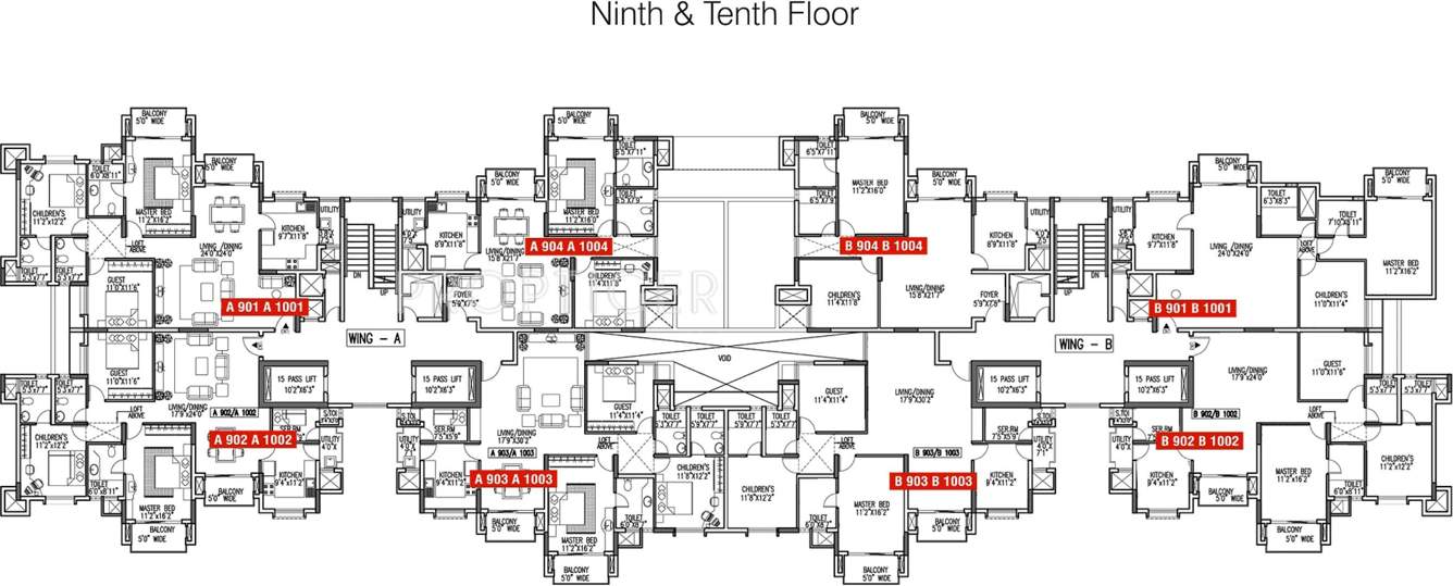 Images for Cluster Plan of Godrej Woodsman Estate