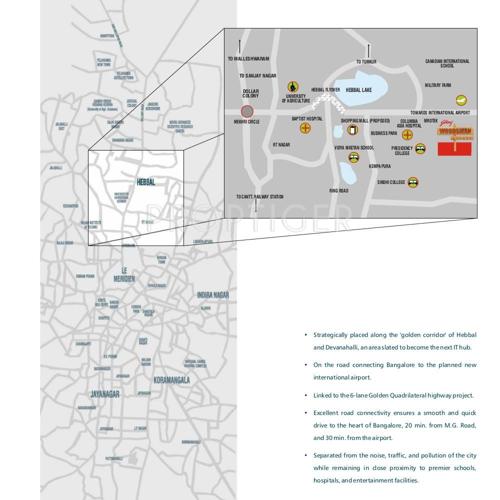 Images for Location Plan of Godrej Woodsman Estate