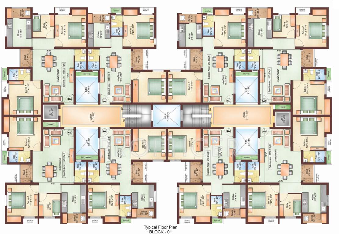 Images for Cluster Plan of Vishranthi Sundarakand