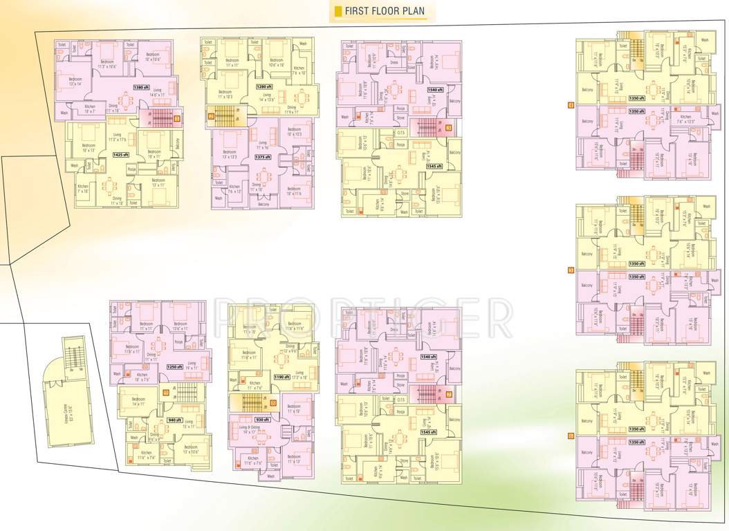 Images for Cluster Plan of Sekaran Everton Enclave
