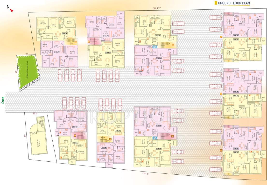 Images for Cluster Plan of Sekaran Everton Enclave